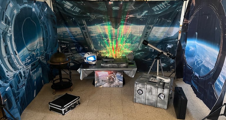 escape game nomade astronaute