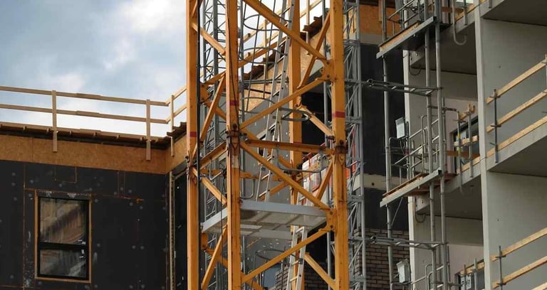 Concrete Construction of an Apartment Complex by our commercial concrete crew