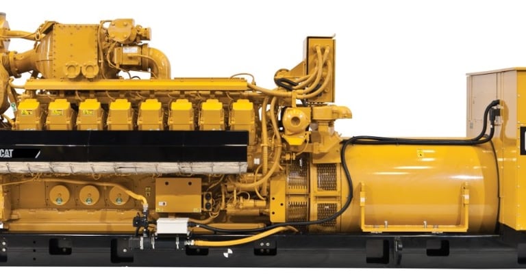 NEW Caterpillar G3516H, 2000 kW, 400v. 50 Hz