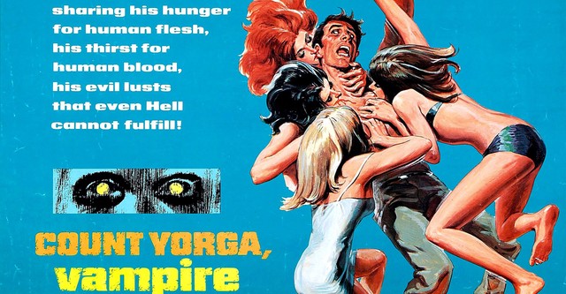 Count Yorga, Vampire (1970) theatrical poster detail