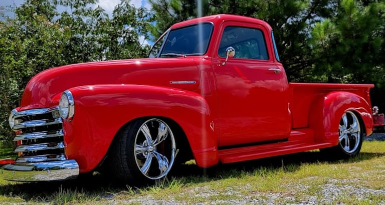 a classic truck ceramic coating from D and P auto detailing