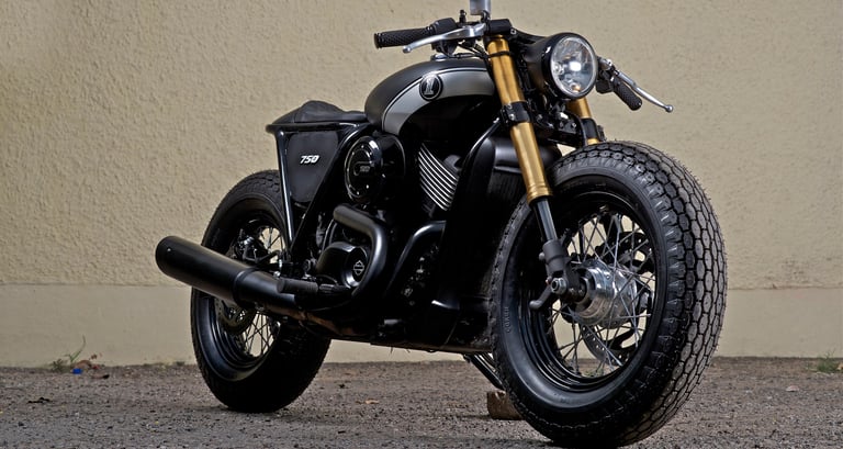Harley Davidson Cafe Racer AT IBW 2015 - Moto vintage