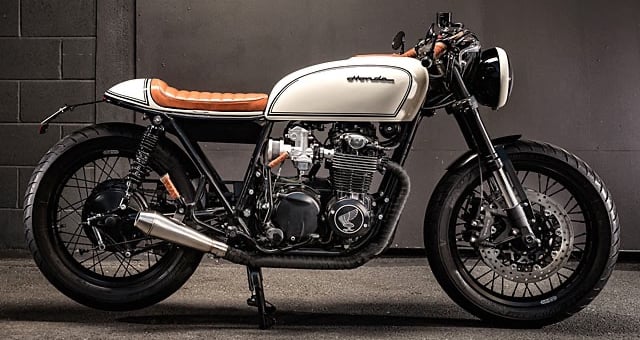 Honda CB550 de 1978 - café racer - moto vintage