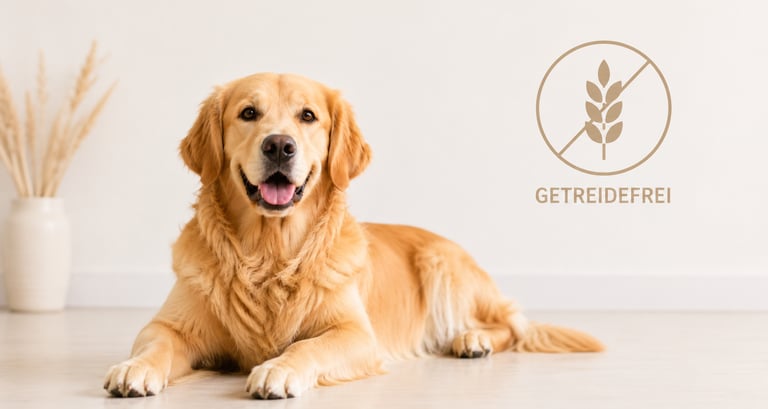 golden Retriever liegend