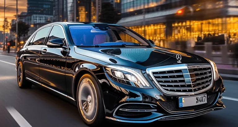 Mercedes S550 Luxuary Sedan