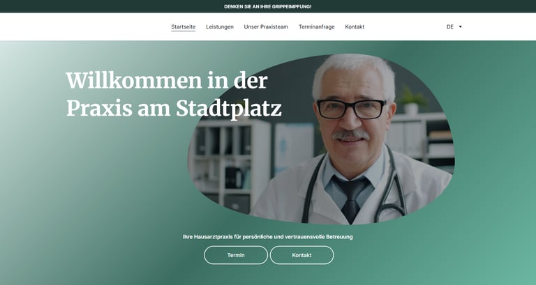 Demo-Webseite-Arztpraxis