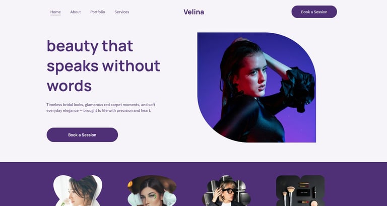 Websiteerstellung Beautystudio Demo