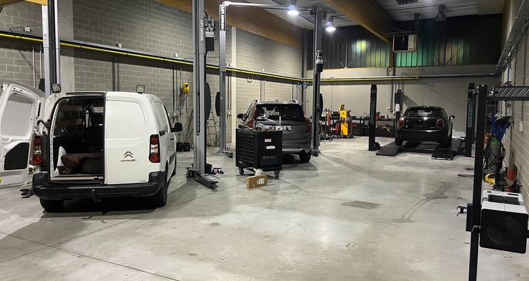 Werkplaats Garage Tommelein