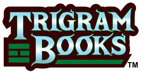 Trigram Books logo with three bars on left