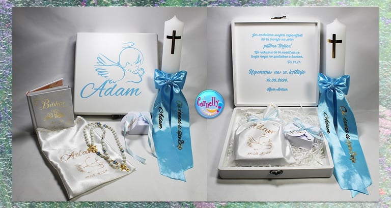 Elegantni i personalizirani pokloni za krštenje