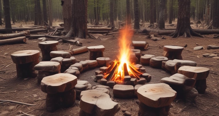 Soft sunlight filtering through leaves, casting gentle shadows on a peaceful porch floor.