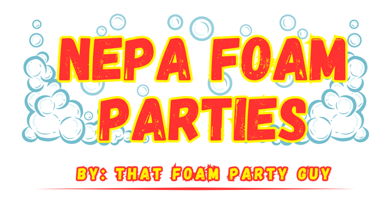 Pennsylvania Foam party logo for rentals and glow foam