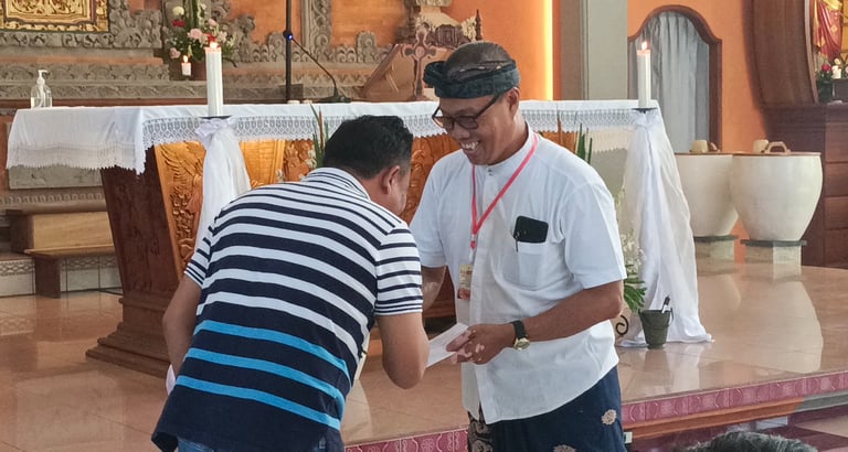Hubungan Harmonis dan kerja sama antar Gereja Paroki di Bali, Indonesia