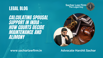 Calculating Spousal Support in India – How Courts Decide Maintenance and Alimony