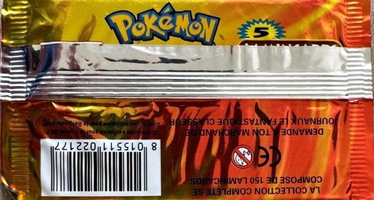 Booster Lamincards pokémon série 3 Back