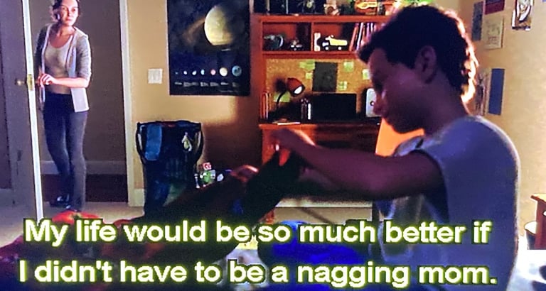 Mars Needs Moms - Mom's a Nag?