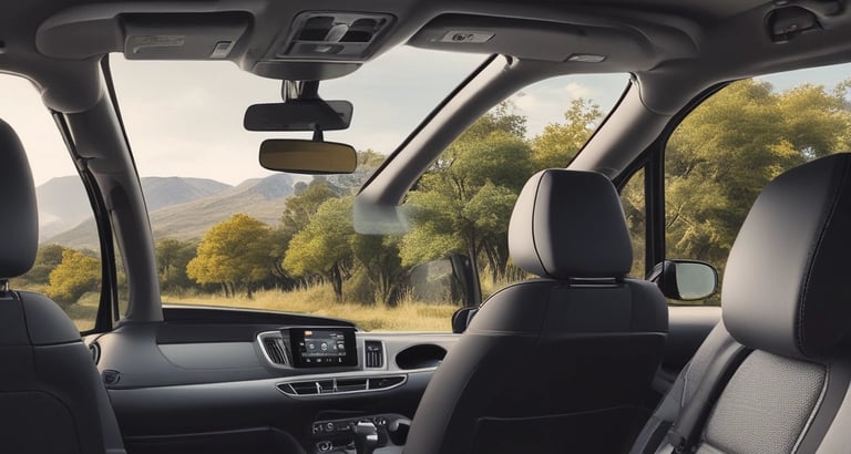 A luxurious 7-seat Renault Espace ready for a private tour.