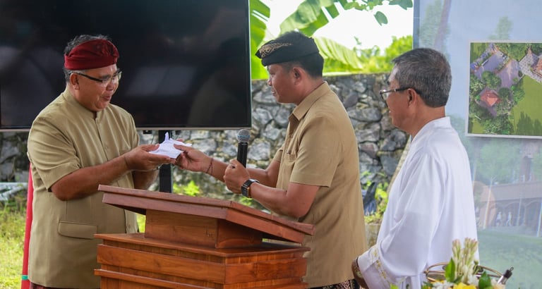 Bantuan untuk Pembangunan Gereja Baru Paroki Tuka