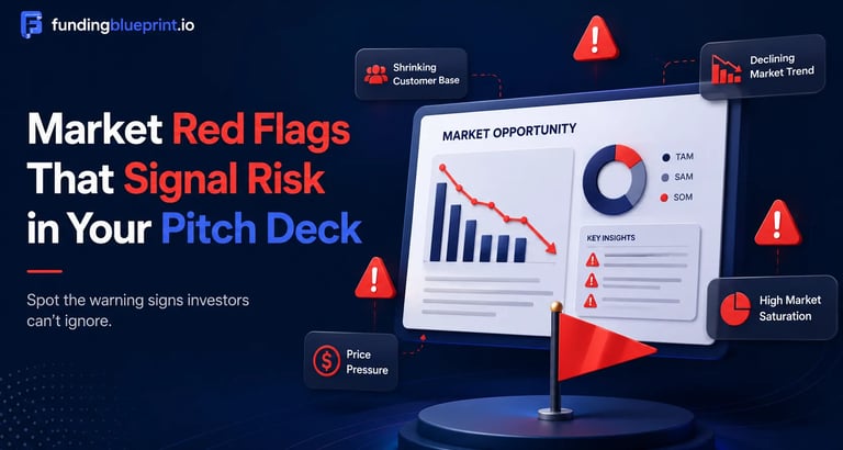 Market Red Flags That Signal Risk in Your Pitch Deck