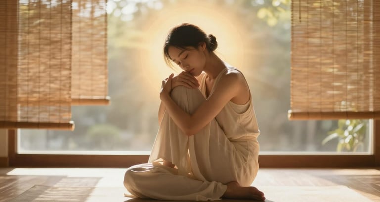 Self-touch and somatic practice for nervous system regulation