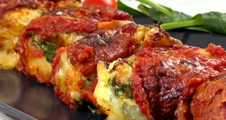 Cuoce finché la superficie sarà ben dorata e gratinata