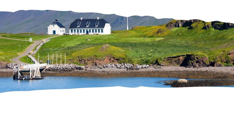 Foto de fundo da página com vista panorâmica do Mar do Norte na Europa, revelando águas profundas, c
