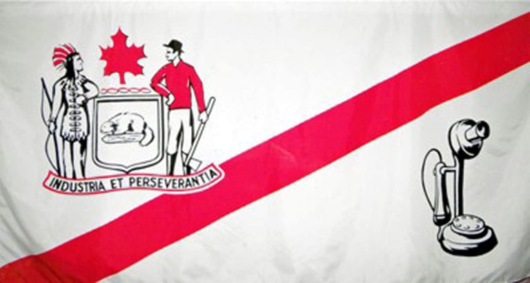 Brantford flag, first draft