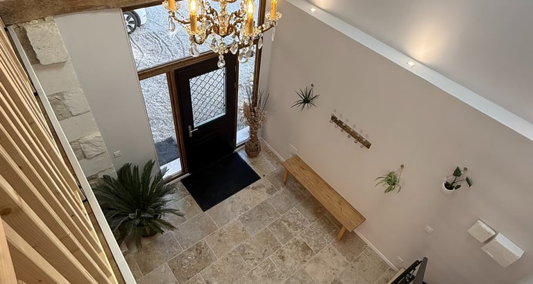 Vue intérieure du gîte Pierres à Champniers prêt d'Angoulême