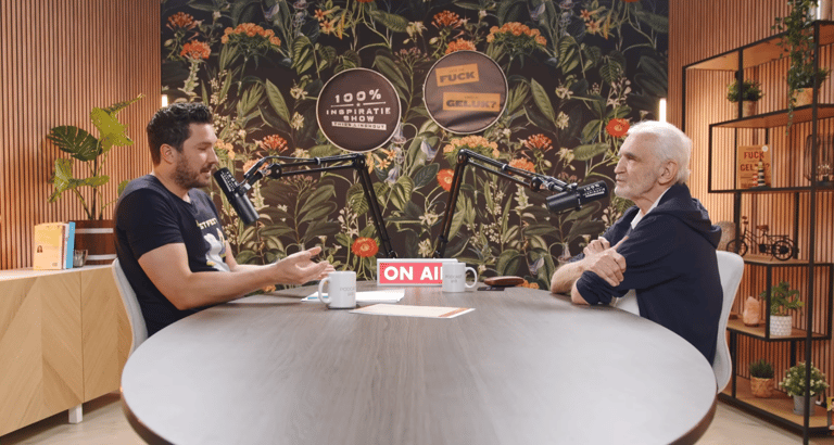 Jan Bommerrez en Thijs Lindhout over freeze en het zenuwstelsel, inspiratie voor therapie in Putte (Beerzel).