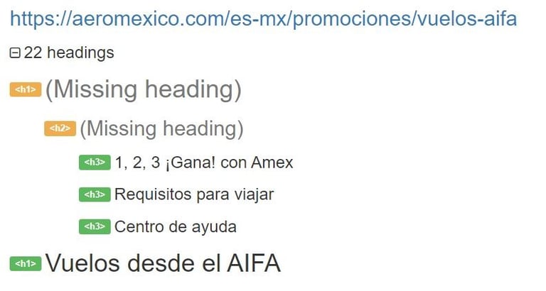 SEO aerolineas
