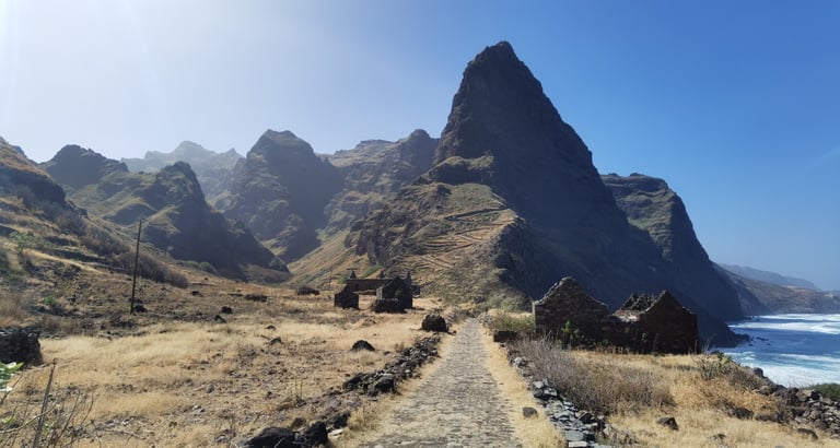 Photo du Cap Vert Sentier de Randonnée à Santo Antao