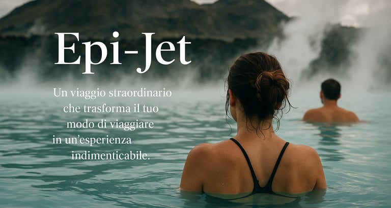 Viaggiatori immersi nelle acque termali islandesi: relax e rigenerazione firmati Epi-Jet RD