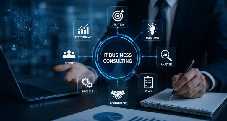 IT Business Consulting Services helping businesses with digital transformation