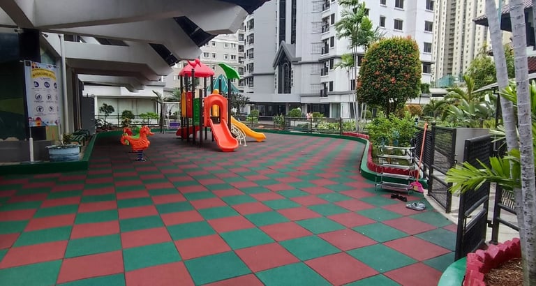 Jasa Pamasangan Matras Playground Anak