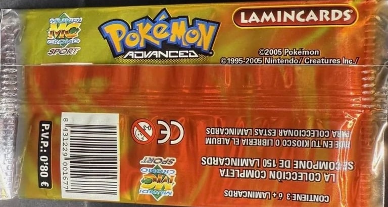 Booster Lamincards série 3 exclusivité italienne Back