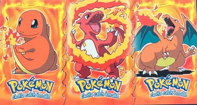 E4 E6 Die Cut Embossed Topps Pokémon The FIrst Movie