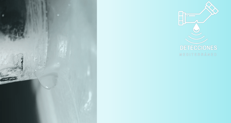 Fuga gota de agua en tubería