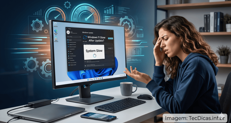 Windows 11 Lento Após Atualização? Como Resolver e Deixar o PC Rápido Novamente