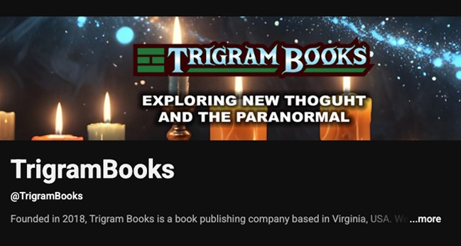 Trigram Books YouTube channel cover image