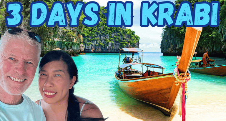 Randy and Joy explore Krabi, Thailand, near Phuket.