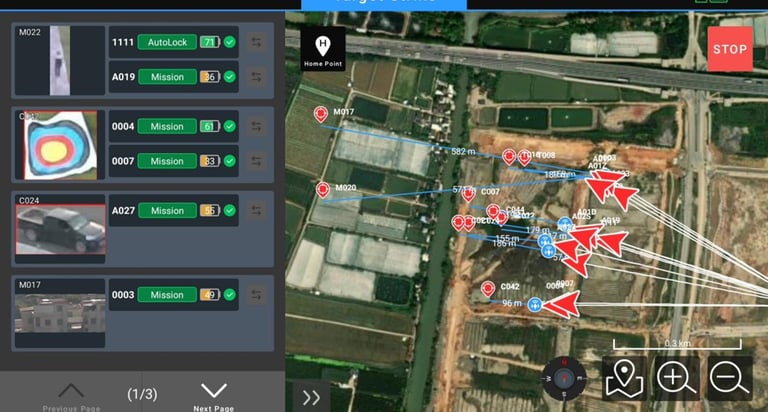 Drone and ground station software