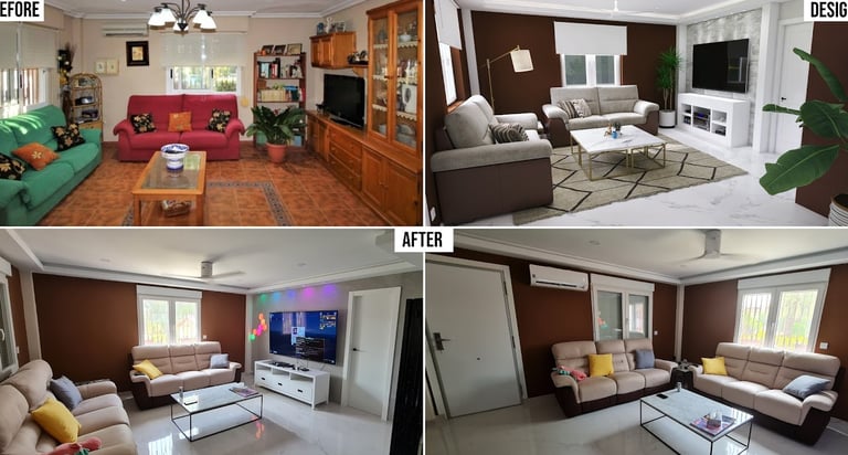 construction company La Marina villa renovation project Spain