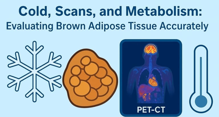 ❄️ Cold, Scans, and Metabolism: Evaluating Brown Adipose Tissue Accurately  