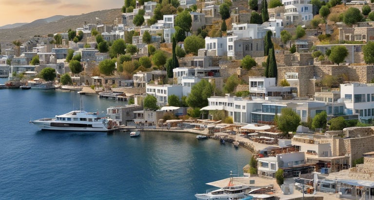Sailing around Bodrum