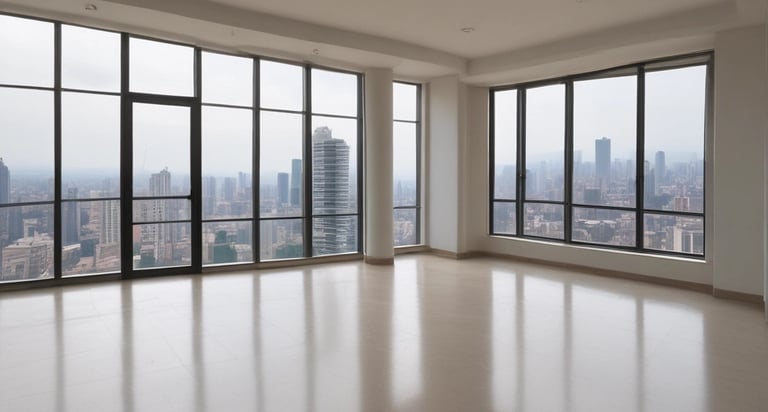 Bright living room with modern inventory