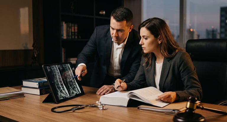 Escritório de Perícia Médica e elaboração de Laudo Fundamentado