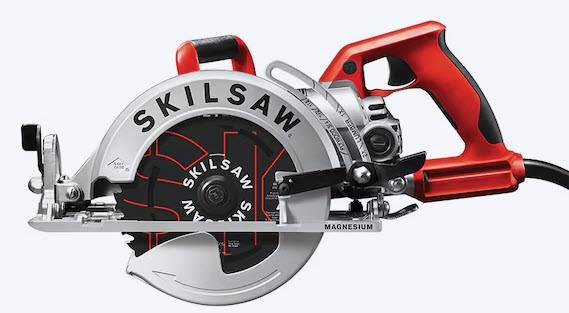 a circular saw with a ski - saw blade blade sawing machine