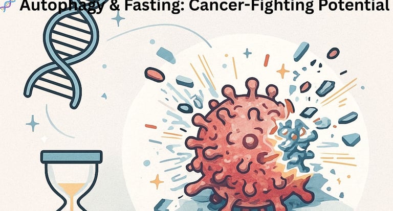 🧬 Autophagy & Fasting: Cancer-Fighting Potential  