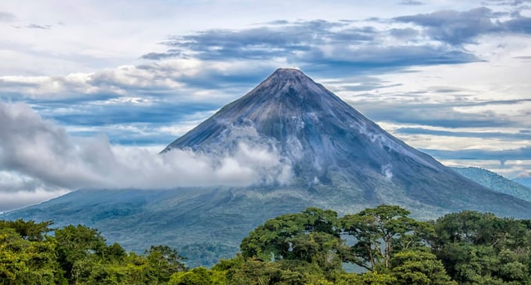 Arenal Volcano from a distance