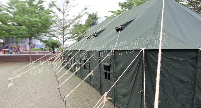 tenda pleton standar tni